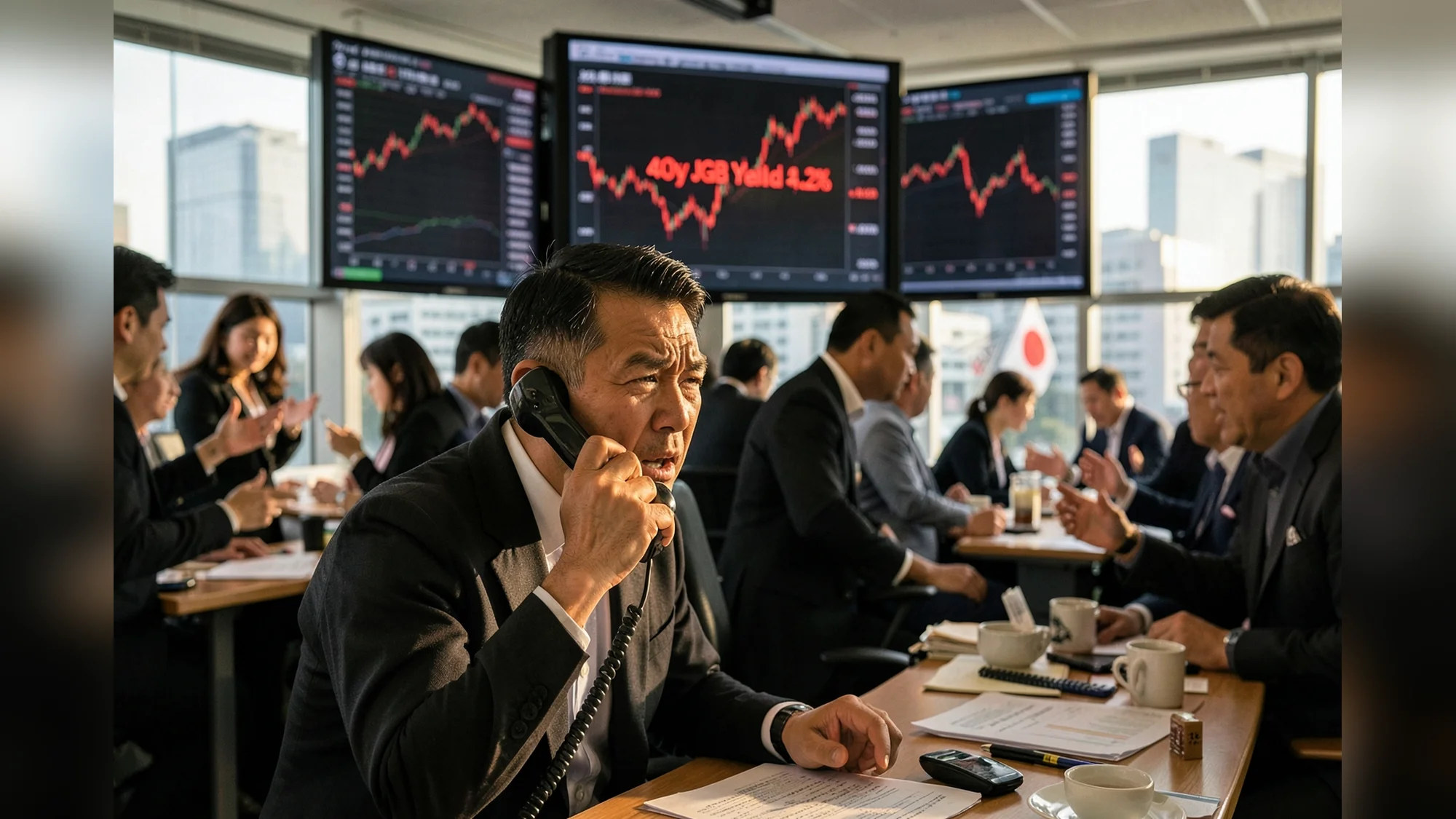 Japan 4,2% Rendite schürt Krisenrisiko
