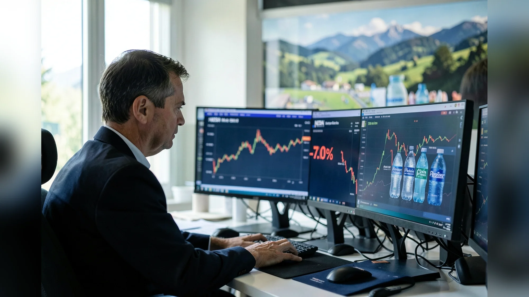 Nestlé-Aktie fällt 7% nach schwachen Halbjahreszahlen