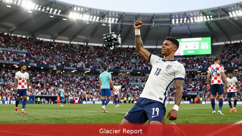 England 4:2 gegen Kroatien, Rashford trifft in Minute 85