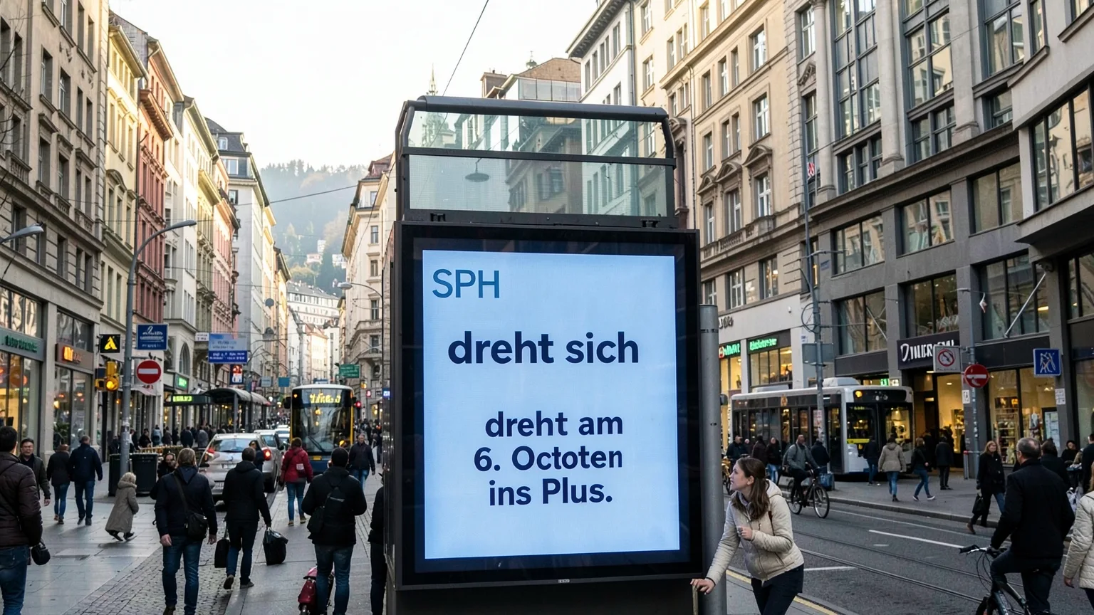 Starker Wochentag in Zürich: SPI dreht sich am 6. Oktober ins Plus